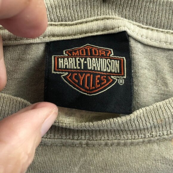 Vintage Harley-Davidson Men's T-Shirt Size XL Short Sleeve Embroidered - Picture 3 of 13